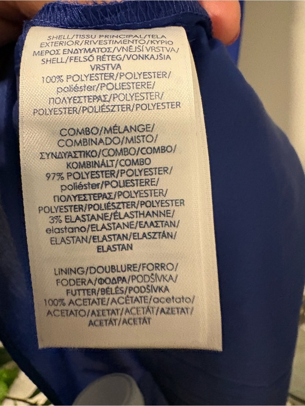 *NWOT* Chaps Royal Blue Chiffon Maxi Dress – Size 6 - Picture 10 of 10